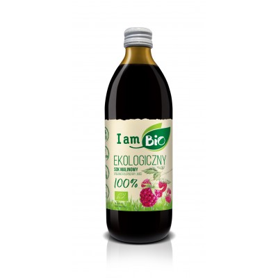 I am Bio Ekologiczny sok z malin 500 ml